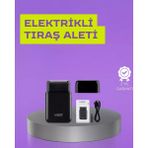 Uravas Store Kart Tasarımlı Şarjlı Tıraş Makinesi | 2 Başlıklı Hassas Kesim - Seçenek