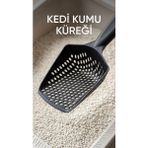 Uravas Store Kedi Kumu Eleme Küreği, Ince Taneli Kum Ayırıcı ve Temizlik Aracı - Seçenek