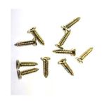 Uravas Store Klips, Menteşe, Ayak, Ağaç, Sunta Vidası 2,2x9,5mm - Sarı 100 Adet - 2,2 x 9,5 mm