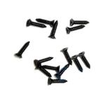 Uravas Store Klips, Menteşe, Ayak, Ağaç, Sunta Vidası 2,2x9,5mm - Siyah 100 Adet - 2,2 x 9,5 mm