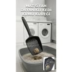 Uravas Store Küçük Delikli Ince Taneli Kedi Kumu Küreği – Dayanıklı, Ergonomik, Hijyenik Temizlik Küreği