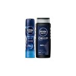 Uravas Store Men Erkek Deep Dimension Duş Jeli 500ML ve Sprey Deodorant Fresh ACTIVE150ML, Bohça Çeyiz Seti