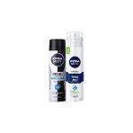 Uravas Store Men Erkek Sprey Deodorant Black&amp;white Invisible Fresh 48 Saat Anti-Perspirant Koruma 150ML ve M - Seçenek