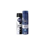Uravas Store Men Erkek Sprey Deodorant Black&white Invisible Original 48 Saat Anti-Perspirant Koruma 150ML V