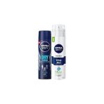 Uravas Store Men Erkek Sprey Deodorant Dry Fresh 72 Saat Anti-Perspirant Koruma 150ML ve Men Hassas Tıraş Jeli 2