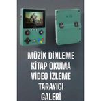 Uravas Store Mey Ithalat® 3.5 Inç Ekran 1000 Oyunlu Oyun Konsolu El Atarisi Miüzik Dinleme ve Kitap Okuma