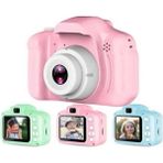 Uravas Store Mey Ithalat® Çocuklara Özel Fotoğraf ve Video Çeken Mini Çok Renkli Fotoğraf Makinesi