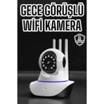 Uravas Store Mey Ithalat® Ev Kamerası Wifi Kamerası Video Kayıt Çift Yönlü Hareket Sensörü Bebek - Seçenek