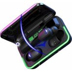 Uravas Store Mey Ithalat® Extra Bass Kablosuz Kulaklık Işıklı Bluetooth Kulaklık Powerbank Özellikli