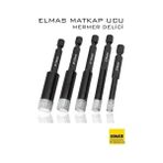Uravas Store Mey Ithalat® Mermer Delme Elmas Matkap Ucu - 5'li Porselen Karo Seramik Taş, Cam, Granit Için Elmas