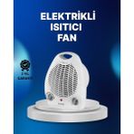 Uravas Store Mini Elektrikli Isıtıcı – 2000W Güç Fanlı Isıtma 3 Isı Modu