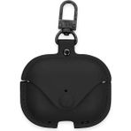 Uravas Store Newface Apple Airpods Pro 2 (2.nesil) Çanta Deri Kılıf - Siyah - (ClearEyelets)Black-RadiantOrchid
