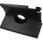 Uravas Store Newface Apple Ipad 4 9.7 Kılıf 360 Tablet Deri Kılıf - Siyah - (ClearEyelets)Black-RadiantOrchid
