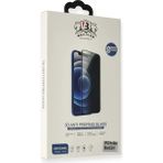 Uravas Store Newface Apple Iphone 13 Pro Max Bilvis Hayalet Cam Ekran Koruyucu - (ClearEyelets)Black-RadiantOrchid