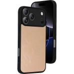 Uravas Store Newface Apple Iphone 17 Pro Max Aras Deri Kapak - Pudra