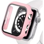 Uravas Store Newface Apple Watch 38MM Camlı Kasa Ekran Koruyucu - Rose Gold