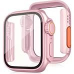 Uravas Store Newface Apple Watch 41MM Watch 49MM Kasa Dönüştürücü ve Ekran Koruyucu - Rose Gold