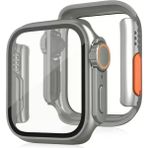 Uravas Store Newface Apple Watch 44MM Watch 49MM Kasa Dönüştürücü ve Ekran Koruyucu - Yıldız Işığı