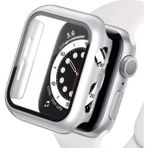 Uravas Store Newface Apple Watch Ultra 49MM Camlı Kasa Ekran Koruyucu - Gümüş