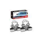 Uravas Store Nilight LED Işık Çubuğu Montaj Braketi 2 Adet Evrensel Ayarlanabilir Sütun Hood Çalışma Lambası Mon