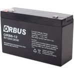 Uravas Store Orbus 6 Volt 12 Amper Kuru Akü Orb6-12 (150X50X94 Mm)
