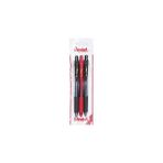 Uravas Store Pentel Energel 0.7 mm Likit Roller Kalem 2xsiyah/1xkırmızı 3'lü Set