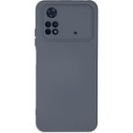 Uravas Store Poco M4 Pro 4g Kılıf Nano Içi Kadife Silikon - Gri