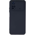 Uravas Store Poco M4 Pro 4g Kılıf Nano Içi Kadife Silikon - Lacivert