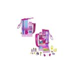 Uravas Store Polly Pocket™ Barbie™ Mini Oyun Seti Polly Pocket Barbie Rüya Evi Mini Bebek Evi ve Oyun Seti, 3 Mi