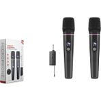 Uravas Store Profesyonel Kablosuz Uhf 2’li Mikrofon Seti - 6.35MM - Siyah HDX2791 - Seçenek