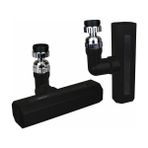 Uravas Store Siyah Geniş 360 Derece Dönebilenoynar Başlik - 4 Mod Perlatör Şelale Musluk Ucu KTX-3288 (5528) - Siyah