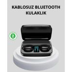 Uravas Store Tws Bluetooth Kulaklık 1800MAH Şarj Kutulu Dijital Ekranlı - Seçenek