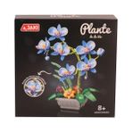 Uravas Store Üreticiniz JK29011 Jaki Mavi Orkide Saksıda 581 Parça Block Oyuncak