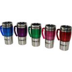 Uravas Store Uzun Krom - Renkli Termos Bardak 450ML. (5047)
