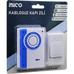 Uravas Store Wireles Kablosuz Kapi Zili Pilli 16 Farkli Melodi 50MT Çekim Alani Pil = 2AA - Düğme = 23A (5047)