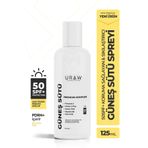 Uraw Güneş Sütü Sprey 50 SPF+ Gözenek Sıkılaştırıcı ve Leke Karşıtı | PDRN+ İçerikli Premium Bakım 125 ml