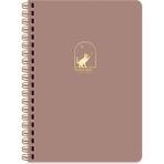 Uray Home 17 * 24 Spiralli Akademik Ajanda - Mocha - -- - Option-1