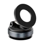 Uray Home 360 Dönebilen [süper Güçlü Vakumlu Araç Içi Telefon Tutucu 11-16 Pro Max] Titreşime Dayanıklı Her Modele Uygun Stand Ev Oto Kullanıma Uygun Çıkarılabilir Vakumlu Tutucu - Option-1 - 000-Siyah