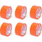 Uray Home 45 mm x 40 mt Turuncu Koli Bandı 6 Adet - Option-1 - 0 - Siyah - 1 Adet