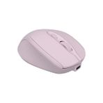Uray Home CBT16 Bluetooth + 2.4 Ghz Şarj Edilebilir Kablosuz Mouse - Pembe - Option-1