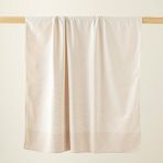 Uray Home Claıs Plaj Havlusu - Option-1 - 001-Beyaz