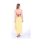Uray Home El Dokuması Kök Boyalı Buldan -%100 Organik Pamuk ve Bambu 95X175 Cm.plaj ve Banyo Havlusu. Plaj, Banyo, Spa, Masaj ve Spor Için (Kristal Sarı) - Option-1 - 001-Beyaz