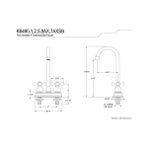 Uray Home KB492AX Bar Musluğu, Cilalı Pirinç, 10,64 cm Ağız Erişimi - Ahşap - Option-1