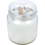 Uray Home Lavanta Kokulu Taneli Dekoratif Ahşap Fitil 200 ml Kutulu Hediyelik Kavanoz Mum - Option-1