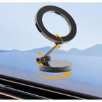 Uray Home Manyetik Araç Içi Telefon Tutucu – Magsafe Uyumlu, 360° Dönebilen, Güçlü Mıknatıs, 3m Yapışkan, Ayarlanabilir Kol, ve Için Uygun - Option-1 - 000-Siyah