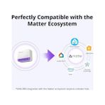 Uray Home Mat Panjur Şalteri Mını-Rbs, 2,4 Ghz Wi-Fi, Mini Boyut, Yüzde Kontrolü, Alexa/ /homekit/ Assistant Desteği, Sıfır Iletken Gereklidir, 1 Adet - Ahşap