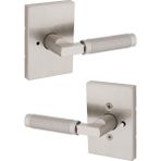 Uray Home Prava Iç Mekan Kapı Kolu Kilitli Kapı Kolu Banyo ve Yatak Odası Için Kapı Kolu Nikel, Ters Çevrilebilir Anahtarsız Düğme Kilit Kapı Kolu Mikroban Korumalı - Antrasit - Option-1