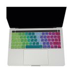Uray Home Pro Bar Klavye Koruyucu Uk Düzen Arapça Silikon Ince Toz Sıvı Koruma 13-15 Inç Uyumlu A1706 A1989 A2159 A1707 A1990 Pembe Yeşil - 0 - Siyah - Option-1