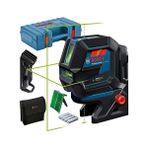 Uray Home Professional Gcl 2-50 G Çizgi LAZER(15M Çalışma Alanı [alıcı ile 50 M], 4 x Aa Pil, Ip 64 Toza Karşı Koruma Sistemi, Yeşil Lazer, RM10 Tutucu, Takım Çantası) - Gri