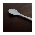 Uray Home Silikon Pişirme ve Servis Kaşık- 27,5 cm Krem Renkli Özel Seri - 01P-Pembe
